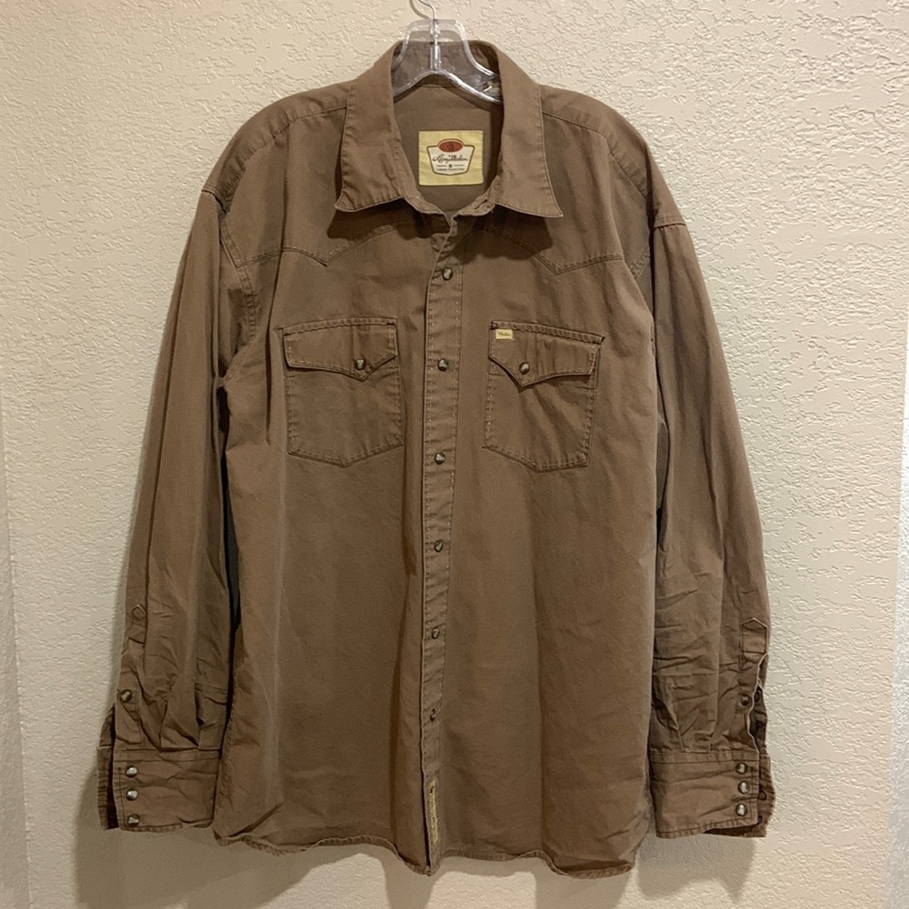 Men’s Larry Mahan Button Up Long Sleeve XXL Western